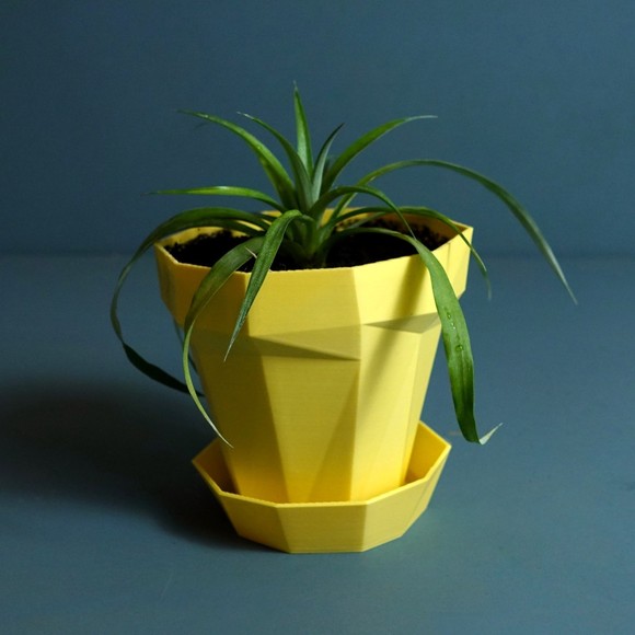 Gazzaladra Planter Glitch Modern Indoor & Outdoor Wall Planter, Wall Hanging - Picture 1 of 5